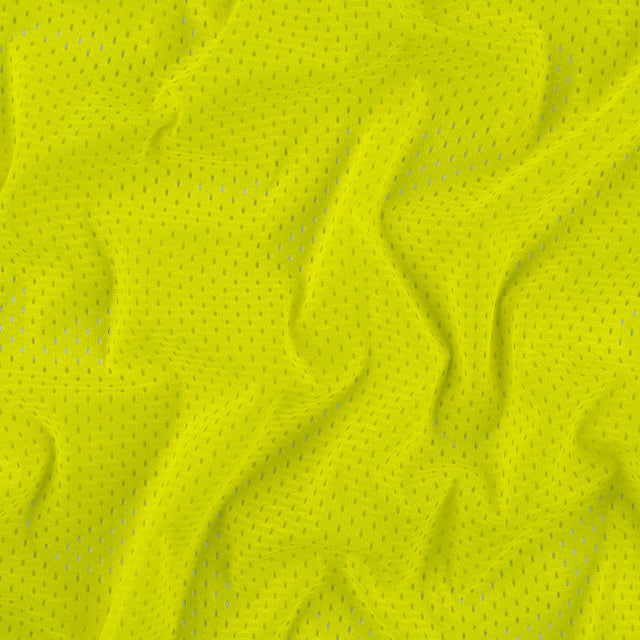 Polyester Athletic Mesh - Safety Yellow - Heracles Collection