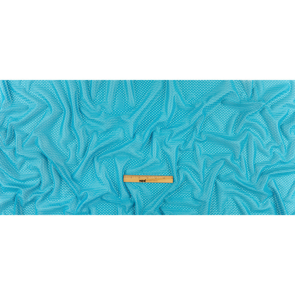 Polyester Athletic Mesh - Turquoise - Heracles Collection