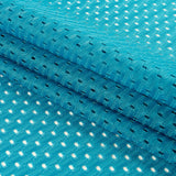 Polyester Athletic Mesh - Turquoise - Heracles Collection