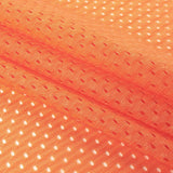 Polyester Athletic Mesh - Peach - Heracles Collection