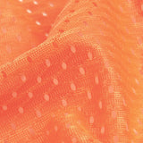 Polyester Athletic Mesh - Peach - Heracles Collection