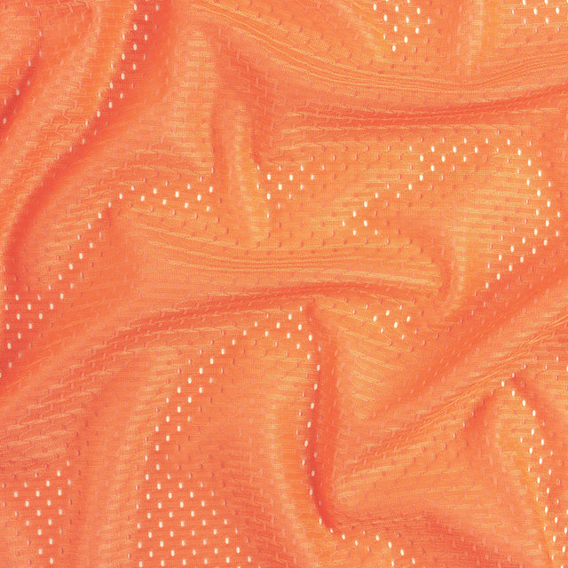 Polyester Athletic Mesh - Peach - Heracles Collection