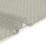 Polyester Athletic Mesh - Silver - Heracles Collection