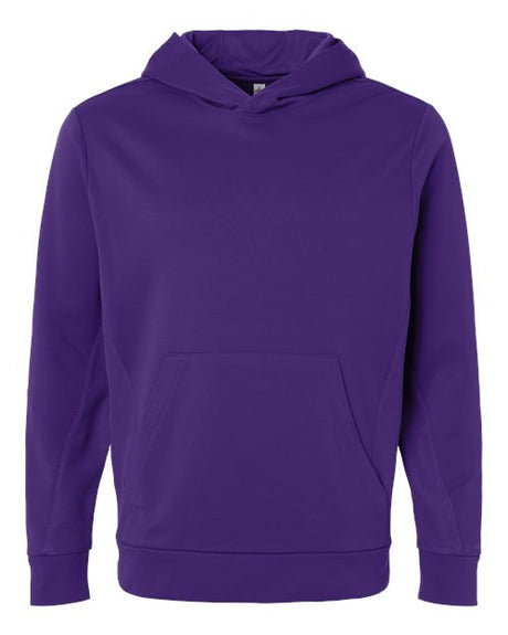 Team 365 Unisex Squad Hooded Tech Fleece Pullover