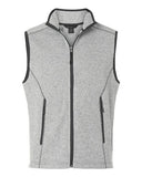 North End Men's Jasper Jacquard Fleece Vest