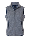 North End Women's Jasper Jacquard Fleece Vest