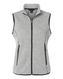 North End Women's Jasper Jacquard Fleece Vest