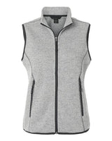 North End Women's Jasper Jacquard Fleece Vest