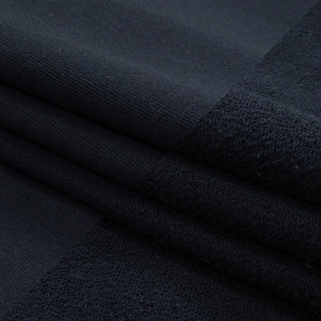 Cotton French Terry Knit - Navy - Elida Collection