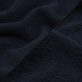 Cotton French Terry Knit - Navy - Elida Collection
