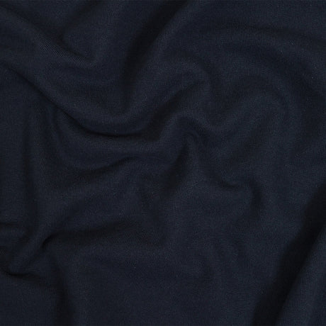 Cotton French Terry Knit - Navy - Elida Collection