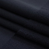 Cotton Fleece Backed Jersey - Navy - Leida Collection