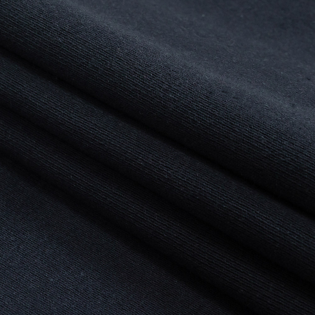 Cotton Tubular 1x1 Rib Knit - Navy - Delia Collection