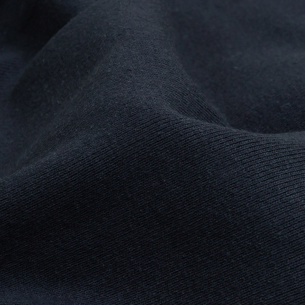 Cotton Tubular 1x1 Rib Knit - Navy - Delia Collection