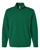 Team 365 Unisex Squad Cadet Quarter-Zip Tech Fleece Pullover