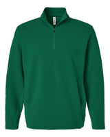 Team 365 Unisex Squad Cadet Quarter-Zip Tech Fleece Pullover