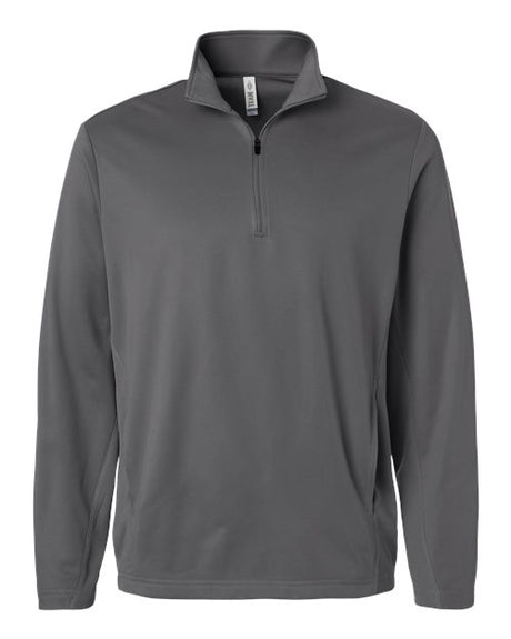 Team 365 Unisex Squad Cadet Quarter-Zip Tech Fleece Pullover