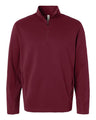 Team 365 Unisex Squad Cadet Quarter-Zip Tech Fleece Pullover