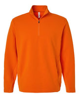Team 365 Unisex Squad Cadet Quarter-Zip Tech Fleece Pullover