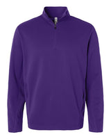 Team 365 Unisex Squad Cadet Quarter-Zip Tech Fleece Pullover