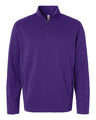Team 365 Unisex Squad Cadet Quarter-Zip Tech Fleece Pullover