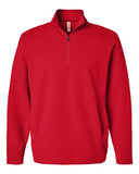Team 365 Unisex Squad Cadet Quarter-Zip Tech Fleece Pullover