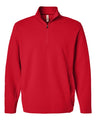 Team 365 Unisex Squad Cadet Quarter-Zip Tech Fleece Pullover