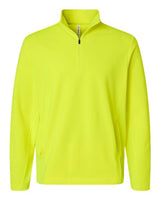 Team 365 Unisex Squad Cadet Quarter-Zip Tech Fleece Pullover
