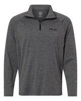 HUK Men's Airweight Heather Quarter-Zip Pullover