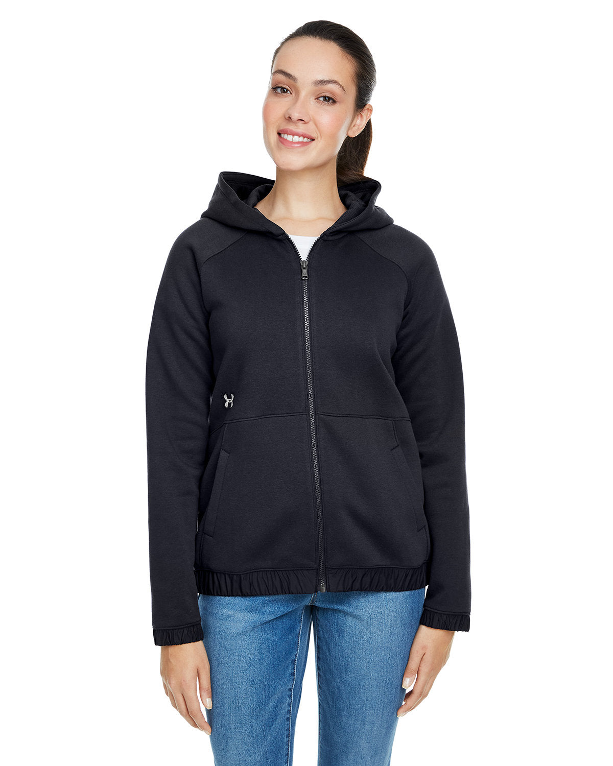 Ladies' Hustle Full-Zip Hooded Sweatshirt