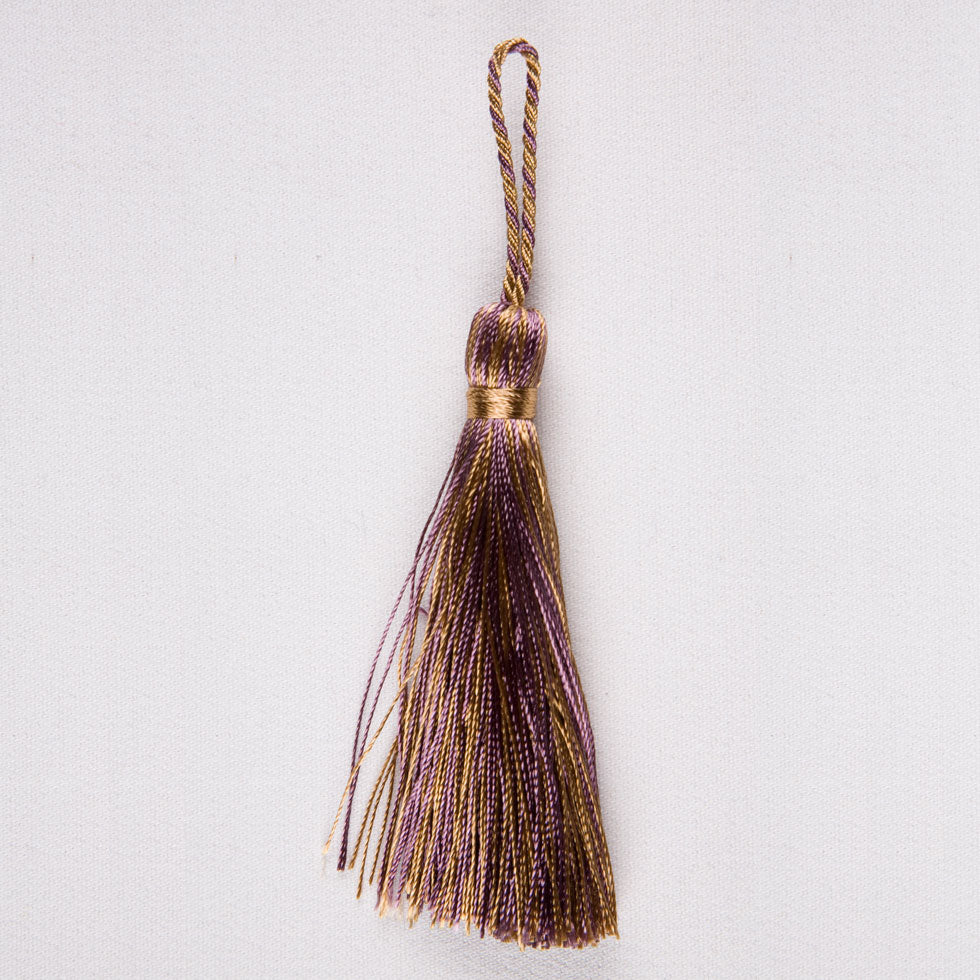 3.5" Brown Plum Basic Tassel