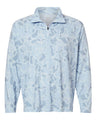 HUK Men's Airweight KC Printed Quarter-Zip Pullover