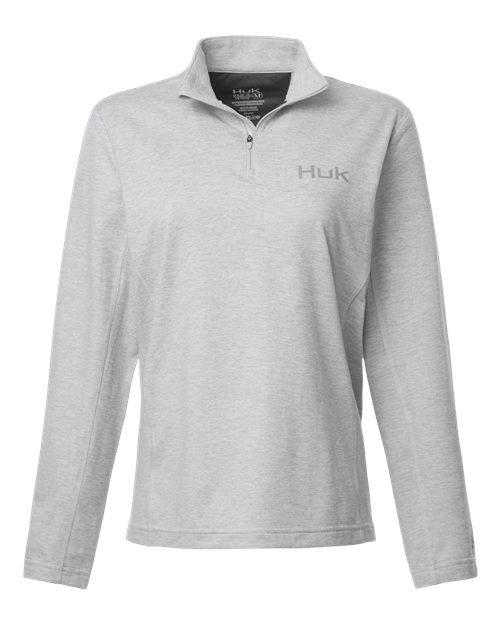 HUK Women's Coldfront+ Quarter-Zip Pullover