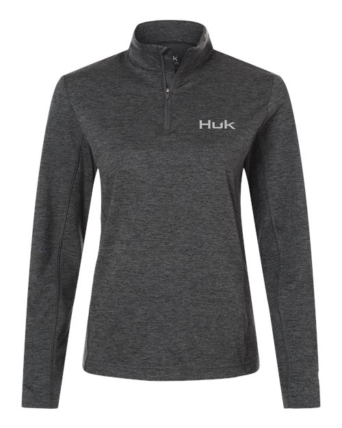 HUK Women's Coldfront+ Quarter-Zip Pullover