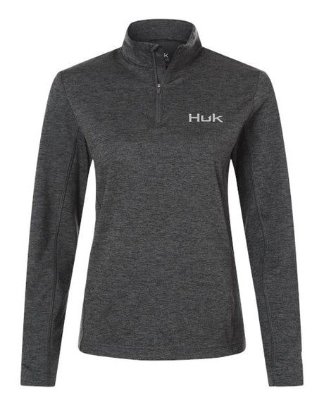 HUK Women's Coldfront+ Quarter-Zip Pullover