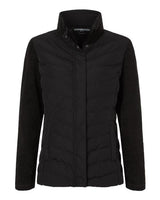 Weatherproof Women's Mixed Media Chevron Jacket