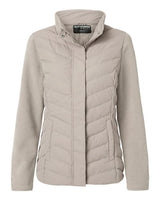 Weatherproof Women's Mixed Media Chevron Jacket