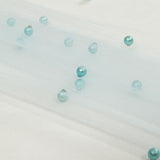 Beaded Tulle - Pale Blue - Sylvie Collection