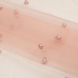 Beaded Tulle - Mellow Rose - Sylvie Collection
