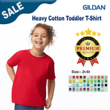 Gildan® Toddler Heavy Cotton Crewneck Short Sleeve T-Shirt - 5100P