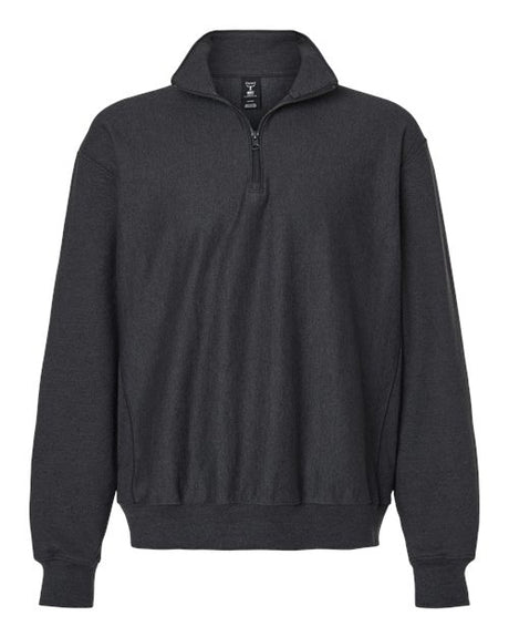 Hanes Men's Beefy Premium Heavyweight Quarter-Zip Sweatshirt
