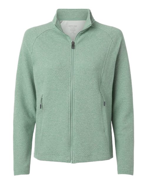 North End Women's Spirit Textured Full-Zip
