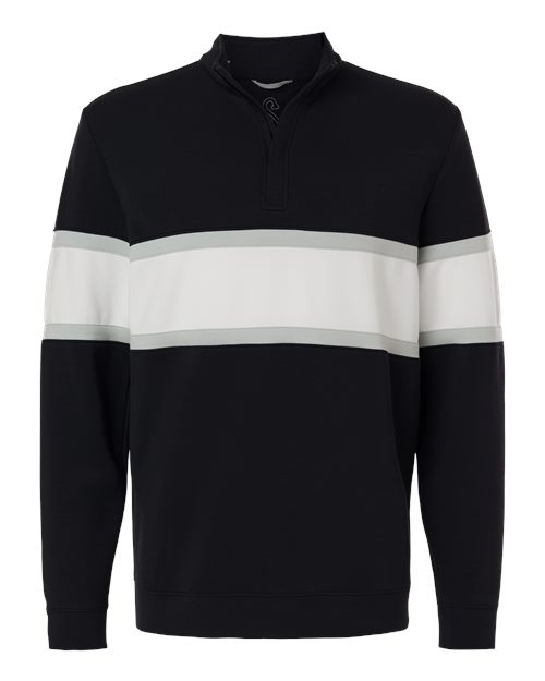 Swannies Owen men's colorblock quarter-zip golf pullover