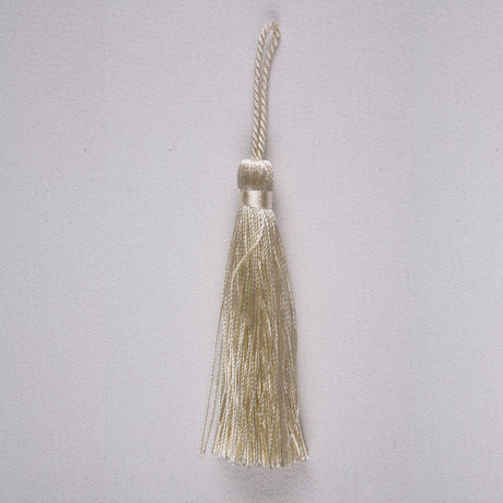 3.5" Ivory Basic Tassel
