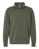 Independent Trading Co. Unisex Pigment-Dyed Quarter-Zip Pullover