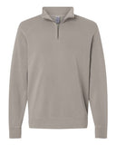 Independent Trading Co. Unisex Pigment-Dyed Quarter-Zip Pullover