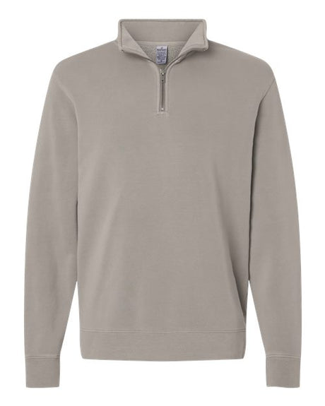 Independent Trading Co. Unisex Pigment-Dyed Quarter-Zip Pullover