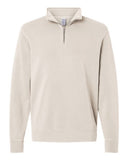 Independent Trading Co. Unisex Pigment-Dyed Quarter-Zip Pullover