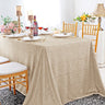 Chenille Metallic Jacquard Velvet Rectangular Tablecloth