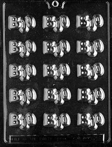 Bite Size "BOO" Chocolate Mold - LPH058